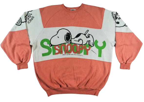 UK L Original snoopy sweatshirt 1980's