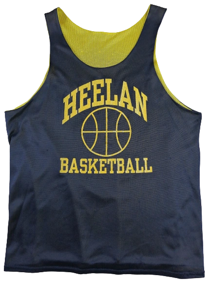 mens reversable basketball vest size large