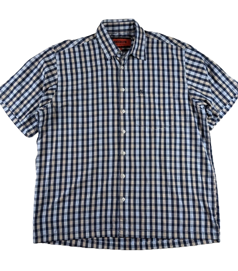 UK XXL mens vintage shirt casual cotton