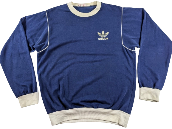 UK M true vintage Adidas sweatshirt northern soul 1979