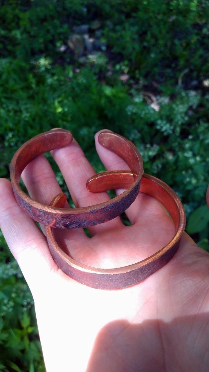 Bracelet made in basic blacksmithing class
