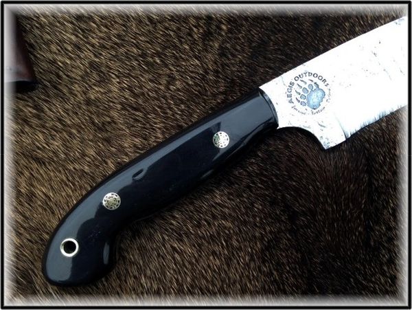 Custom Chef's Knife, Engraved Stainless Steel Knives