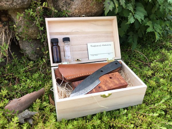 Damascus Knife Making Kit  Hand Forged Knives and Handmade Specialty Items