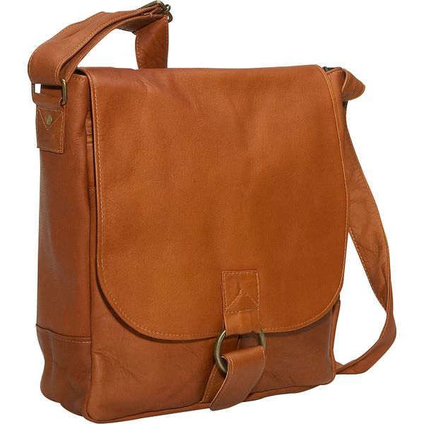 Waterfront Leather Messenger Bag