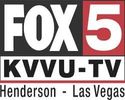 The logo for Fox 5 News in Las Vegas