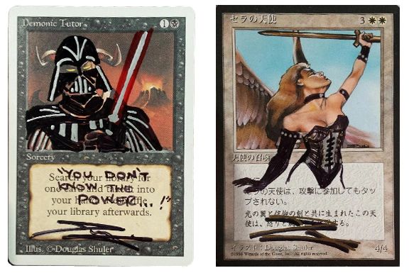 douglas shuler mtg cards Force of Nature