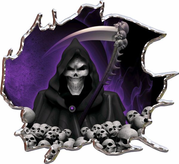 Grim Reaper Hood Decal