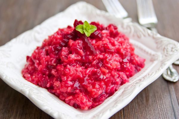 Previous Item: Red Beet Risotto w/ Parmigiano-Reggiano Water; Chairman's Parmigiano-Reggiano Risotto Also Available ($14.00 per person)