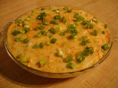 Ultimate Buffalo Dip With Monkey Mcgee Sauce and Salsa