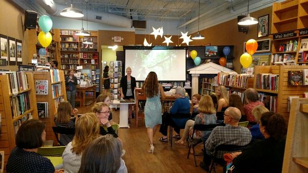 Book launch Parnassus Books, Nashville, for Seasons of Balance by S Teague & Shana Thornton.  2016.