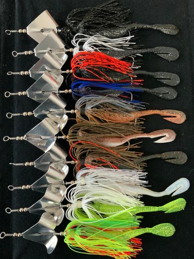 JAMIT Weedless Inline Buzz Baits are a topwater lures designed for Musky, Northern and Bass.