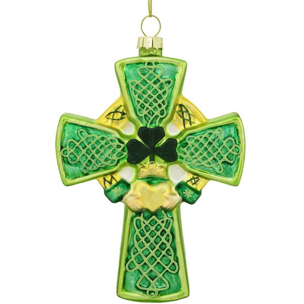 Irish Cross Ornament