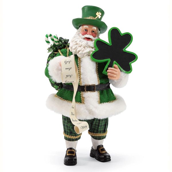 Irish Cheer Santa by Possible Dreams