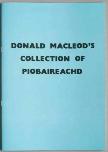Donald McLeod Piobaireachd