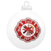 Fireman's Shield Ornament