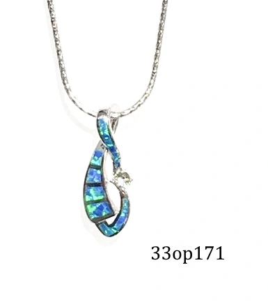925 Sterling Silver #Sailing Boat #opal pendant, 33op171-k5