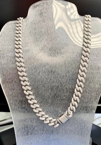 Men's Double Cuban Link Chain Necklace