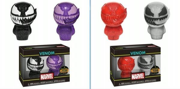 Spider Man Venom Xs Hikari Funko Red White Action Toy Figures