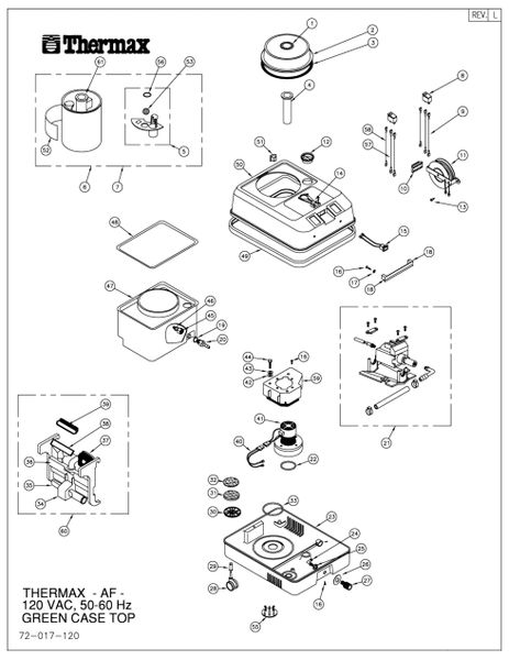 AF-1 Main Unit Diagram