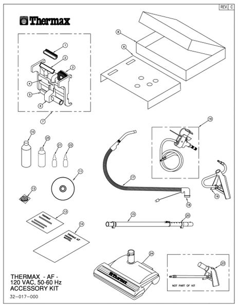 AF-1 Accessory Kit Diagram