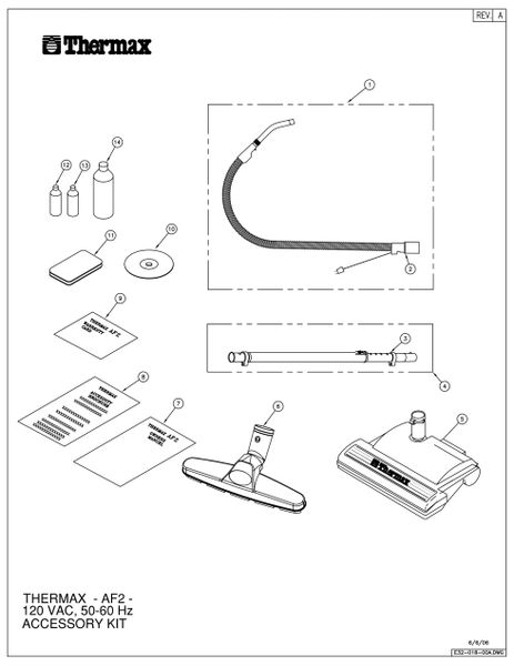 AF-2 Accessory Kit Diagram