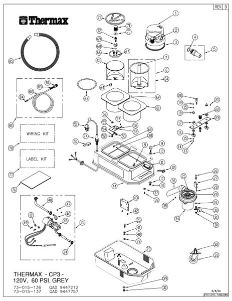 CP-3 Main Unit Diagram