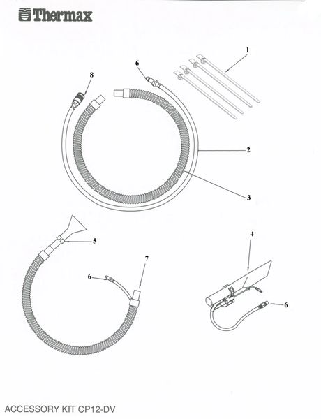 DV-12 Accessory Kit Diagram