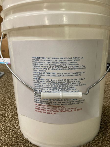 THERMAX SEP 900 SOIL EXTRACTION POWDER 5 GALLON PAIL