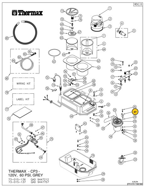 BRACKET, VAC MOTOR, CP3 03-065-00