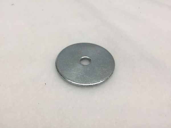 WASHER, FLAT, #10 X 1.5 ZINC 04-242-00