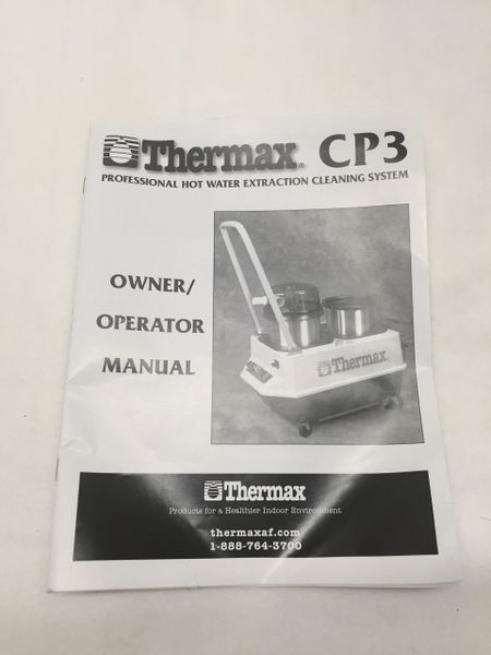 OWNERS MANUAL, CP3 06-312-02