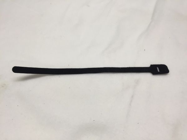 STRAP, HOOK/LOOP, 1" X 12.5 BLK 04-584-00