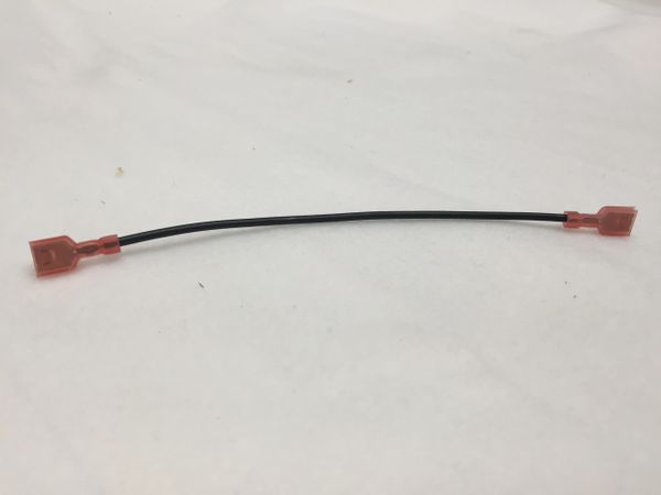 WIRE, VAC, BLACK 6.5" 33-701-02-2