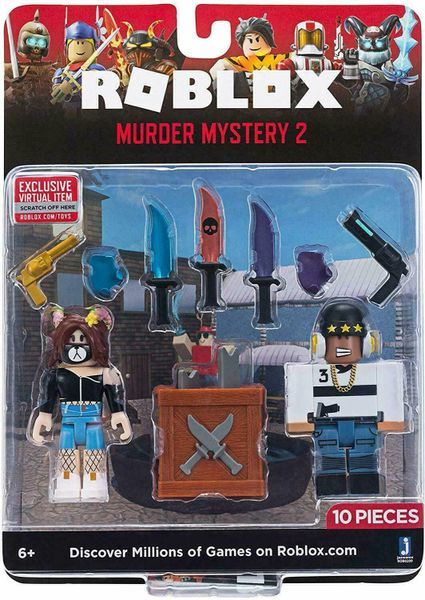 Roblox Murder Mystery 2 Figures Blister Pack - sonic body roblox