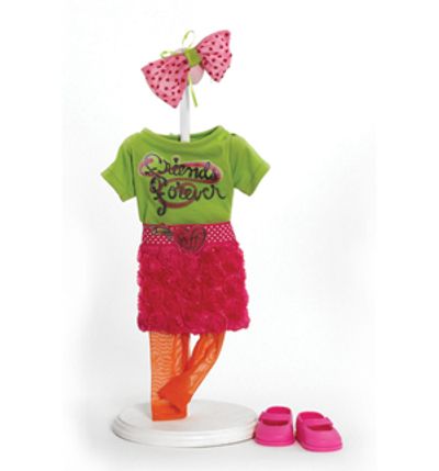 18" Favorite Friends Doll Clothes Urban Garden Outfit and Shoes