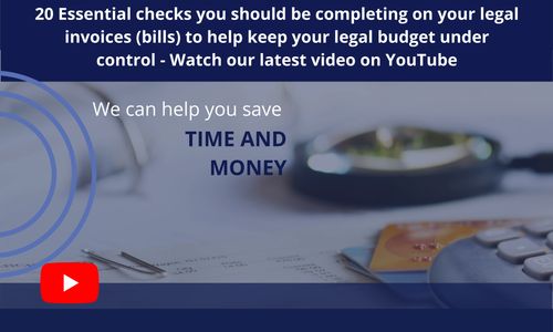 COG Legal | Legal Spend Management Video How to Save on your external legal spend 