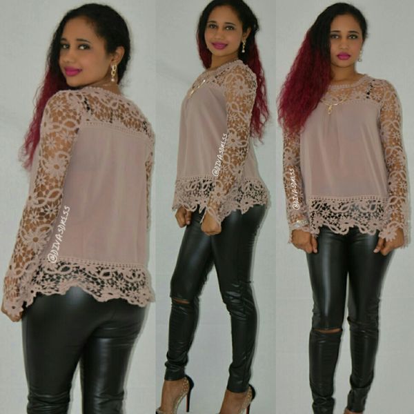 lace chiffon blouse | Women's Clothing Online