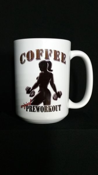 Coffee preworkout mug