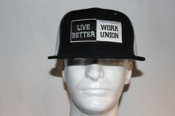 Live better Work UNION hat FITTED