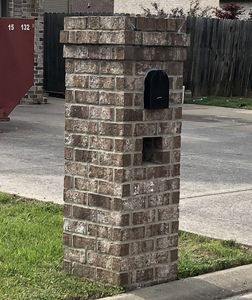 FLAT TOP BRICK MAILBOXES | LaGreen's Masonry Company