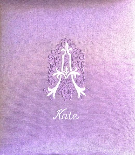 Moire Personalized Baby Photo Album - Small