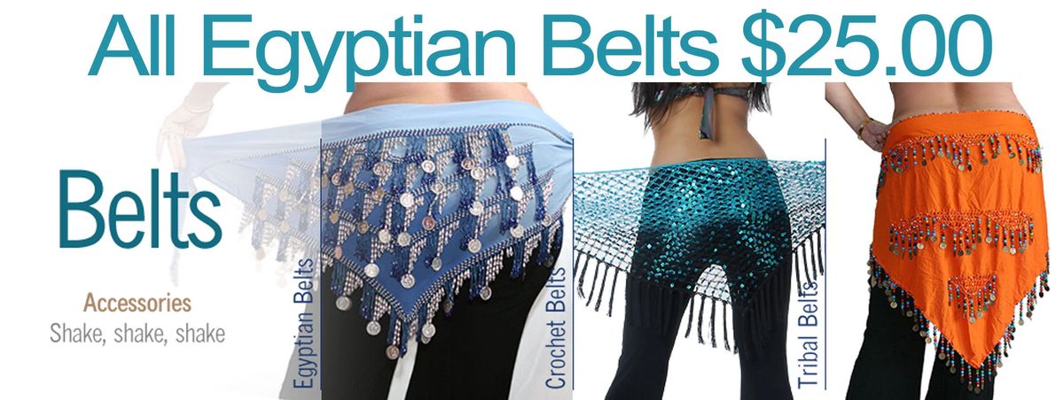 Belly Dance Hip Belt - Animal & Gold - Bellydance Boutique UK