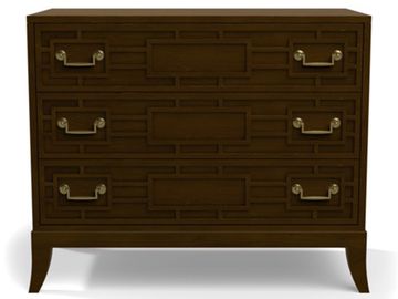 Century Furniture Bedroom Tribeca Three Drawer Nightstand 33C-223 - Archers  Hall Design Center