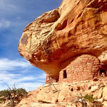                   Cliff dwellings