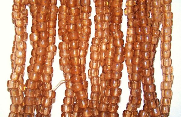 Crow Beads - Transluent Brown