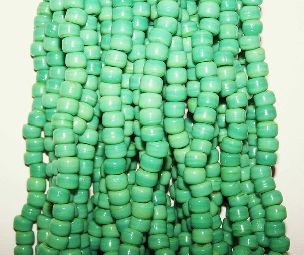 Crow Beads - Opaque Turquoise-Green