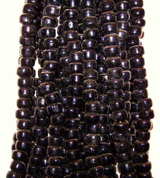 Crow Beads - Opaque Black