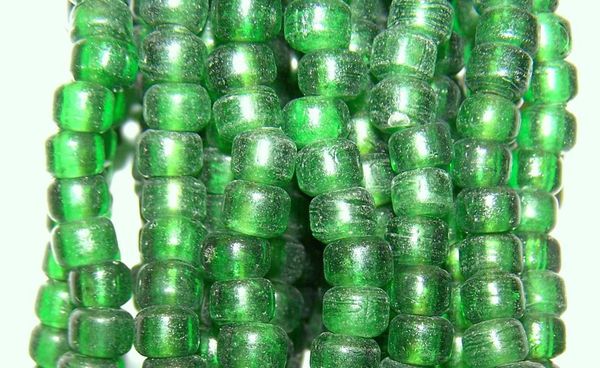 Crow Beads - Translucent Green