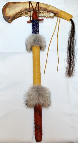 Handmade Buffalo Jaw Tomahawk