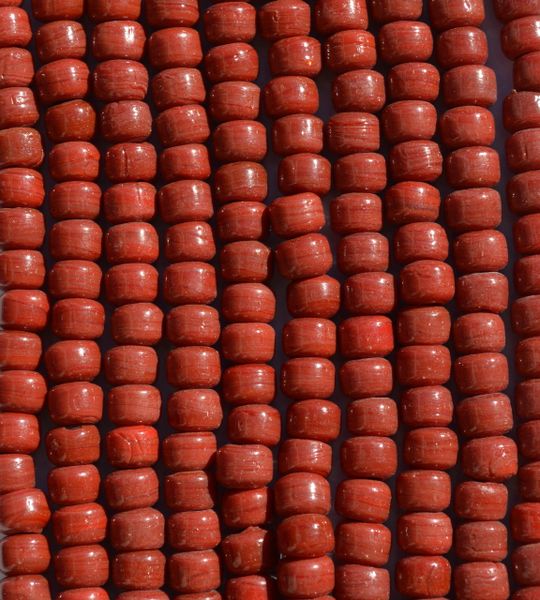 Crow Beads - Opaque Red